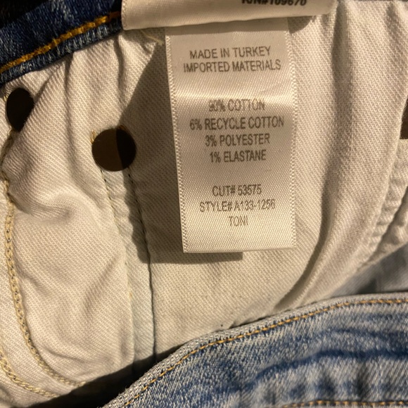 Agolde Toni mid-rise slim jeans in blue 29 - Picture 12 of 12